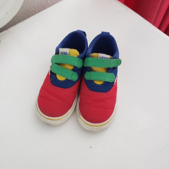Colorblack toddler velcro vans - Picture 2 of 5